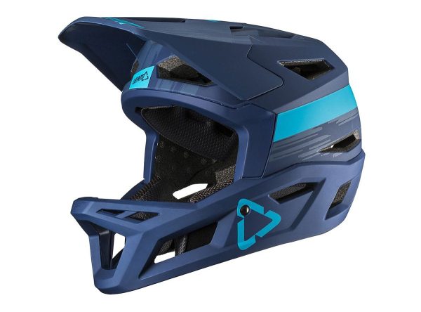Leatt DBX 4.0 V19.1 Full Face Helmet - Ink Hot on Sale