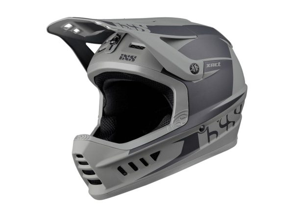 iXS Xact Evo Full Face Helmet - Red-Graphite Online Hot Sale